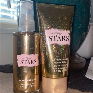 In the Stars Bath & Body works mist and cream